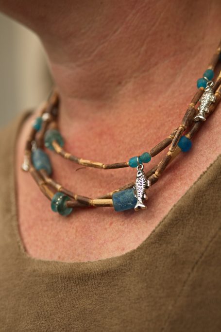 Naturschmuck Holzperlen Boho Holzschmuck Ethnischer Look